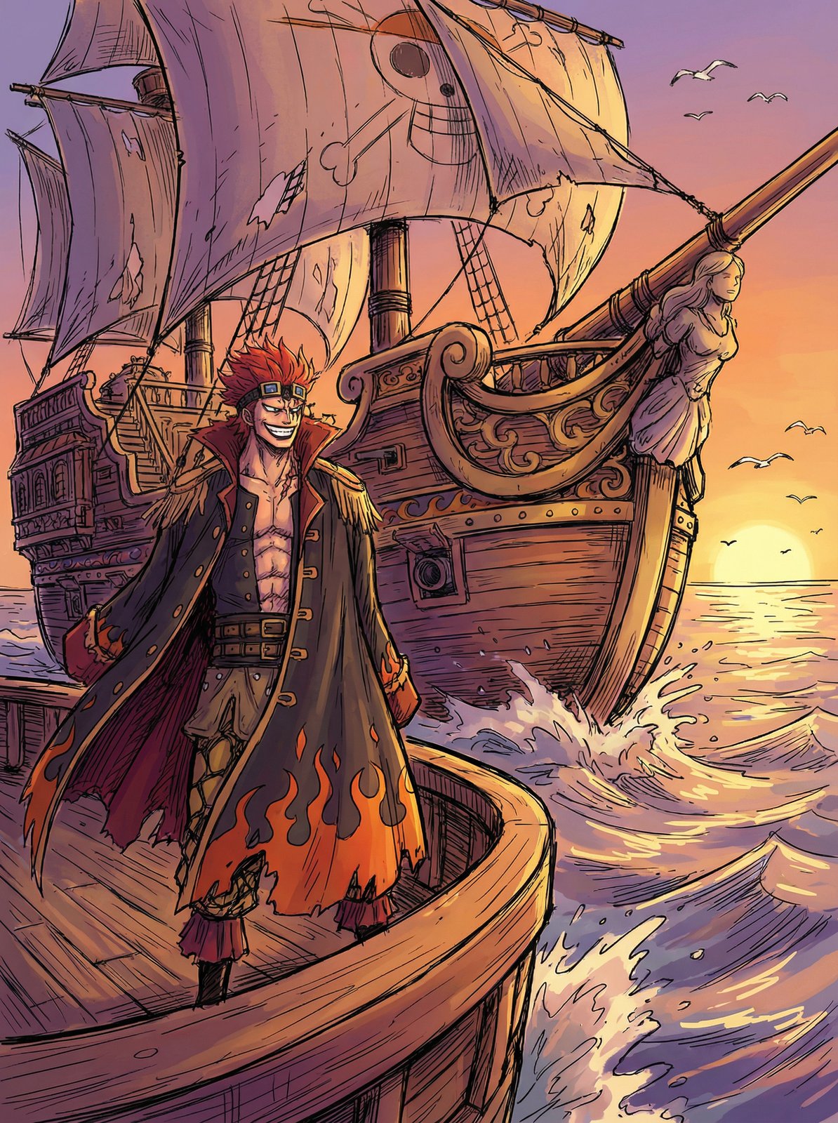 海角社区动漫-烈焰船长